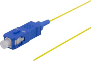 OS2 fiber pigtail DELTACO, SC, simplex