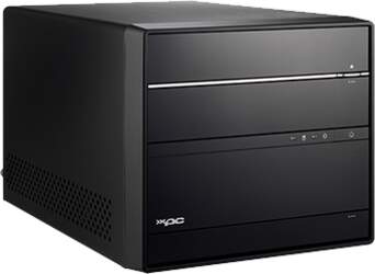 Shuttle XPC Cube barebone, SH370R6V2, melns