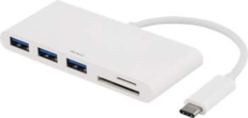 USB-C HUB DELTACO, USB 3.1