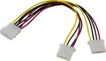 Cable DELTACO 4 pin, 2x4 pin