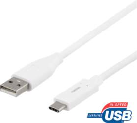 DELTACO USB 2.0 kabelis, C