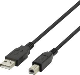USB-B 2.0 cable DELTACO suitable