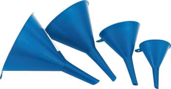Piltuvju komplekts (4x) Draper Tools plastmasas