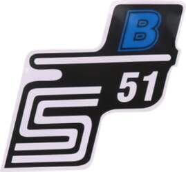 Standard Parts Uzlīme S51 B blue