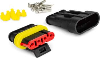 Standard Parts Elektriskais savienotājs ūdensnecaurlaidīgs 4