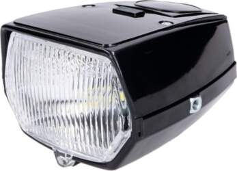 Standard Parts Headlight angular black LED