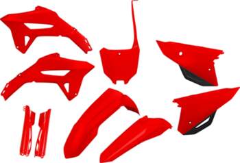 Plastic Kit with fork guards CRF