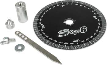 Degree Wheel Stage6 melns S6-4000SC