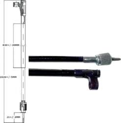 Standard Parts Spidometra trose Sym Fiddle