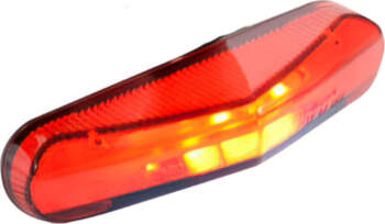 Tun`R Aizmugurējās gaismas LED + numura