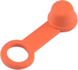 Standard Parts Bleed Screw Cap orange