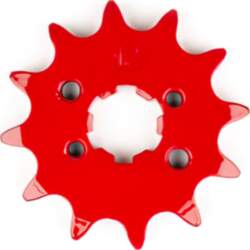 STR8 Front Sprocket 420 red Derbi