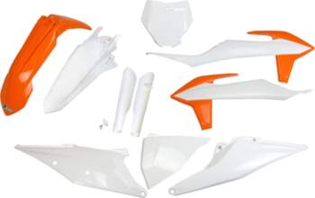 Plastic Kit with fork guards KTM
