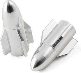 Vārstu vāciņi STR8 Rocket hromēti STR-545