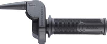 Throttle Grip Domino Commando melns DOM0629