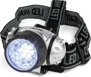 MotoForce Priekšējais lukturis, 8 LED, 3
