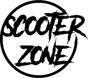 Uzlīme SCOOTER-ZONE balts SZ-CIRCLE
