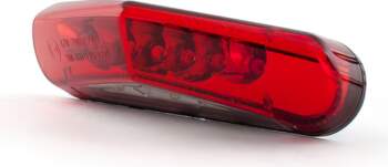 STR8 Aizmugurējais LED sarkans universāls STR-655