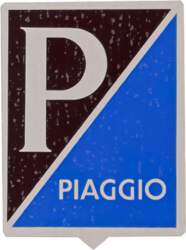 Emblēma Piaggio melna / zila R142720430