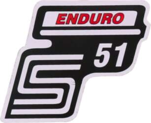 Standard Parts Uzlīme S51 Enduro sarkans