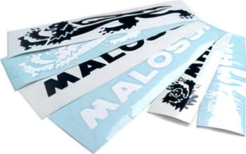 Malossi Uzlīme "MHR" 17cm melna