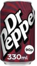 Dr Pepper GB dzēriens 330ml