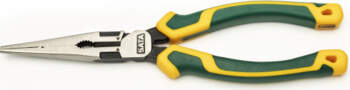 High leverage long nose combination pliers