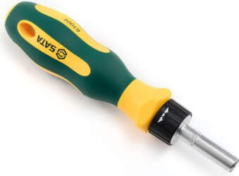 Screwdriver with magnet for 1/4" Dr