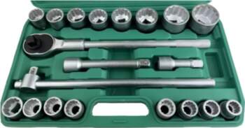 3/4" Dr. Deep socket set 21pcs