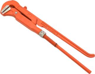 Adjustable pipe wrench 90° / Size
