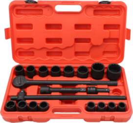 3/4" Dr. impact socket set 21pcs