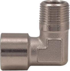 L-type connector F. Internal thread 1/4"