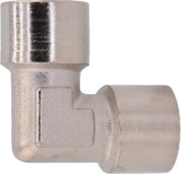 L-type connector M. Internal thread 3/8"