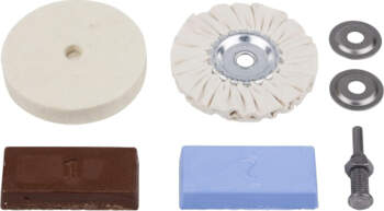 Polishing set with paste for all