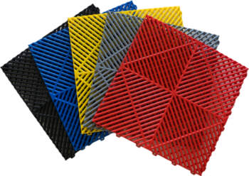Interlocking area floor tiles / Tile