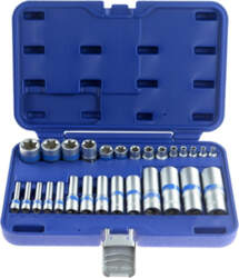 1/4" + 3/8" + 1/2" Dr