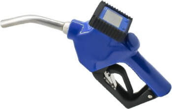 Adblue gun with digital meter with
