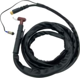 Torch with wire for plasma cutter
