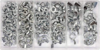 Wing nuts set 150pcs M4 -