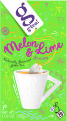 Zaļā tēja g`tea! Melon & Lime