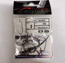 Ofseta āķis Shiro worm #1 -