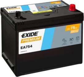 EXIDE TECHNOLOGIES EXIDE PREMIUM-EA754 12V-75Ah /
