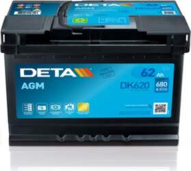 EXIDE TECHNOLOGIES DETA DK620 AGM Start