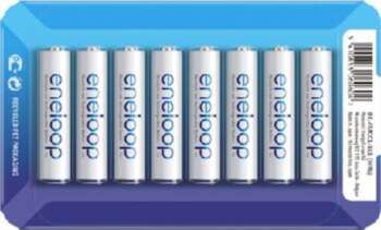 8 x Panasonic ENELOOP AAA 800mAh