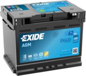 EXIDE TECHNOLOGIES EXIDE-EK620 AGM Start Stop