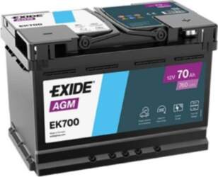 EXIDE TECHNOLOGIES EXIDE-EK720 AGM Start Stop