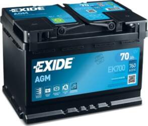 EXIDE TECHNOLOGIES EXIDE-EK700 AGM Start Stop