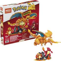 Konstruktors Mattel MEGA Pokémon Charmander Evolution