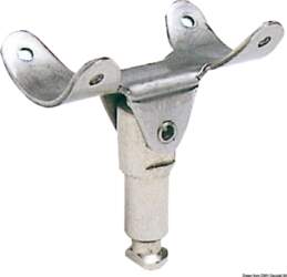 - Chromed brass rowlock for Zodiac