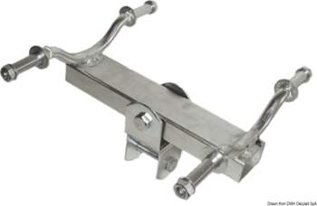 Osculati Side roller bracket, 4-roller raised